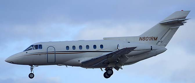 BAe-125-800A N801RM, Phoenix Sky Harbor, March 1, 2015